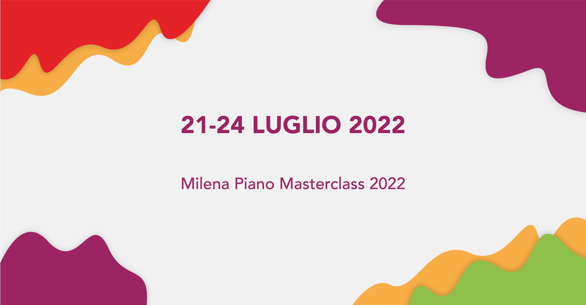 MILENA PIANO MASTERCLASS 2022